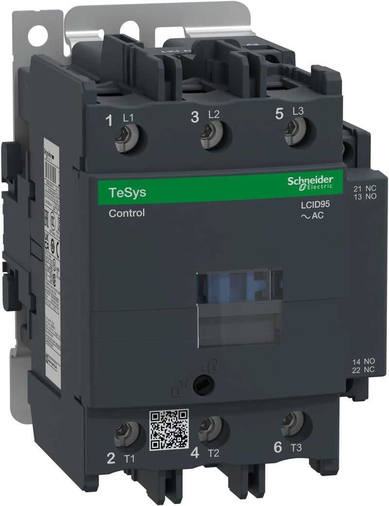 Schneider Electric كونتاكتور شneider Electric TeSys D - 3P (3 NO) - AC-3 - 440V 95A - 220V AC ملف - Image 1